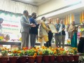 23.-Dr.-Narayan-Chawda-receiving-the-Life-Time-Achievement-Award-from-Shree-R.-V.-Netam-Agri-Minister-CG-at-IGKV-Raipur-CG