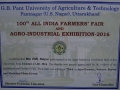 Farmer Fare GB Pant University Pantnagar