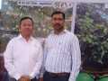 50.-Dr.-B.-Pandey-SMS-Horti-KVK-Mahoba-UP-at-VNR-Nursery-Stall-RLBCAU-Jhansi-UP