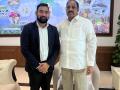 Mr.-Randip-Ghosh-Ass.-Manager-Prod.-VNPL-with-Mr.-Sri-Tummala-Nageswara-Rao-Agriculture-Minister-of-Telangana