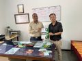 Mr.-Rohit-Rai-Sr.-Horticulturist-VNPL-with-Dr.-Ramesh-A.-Patel-Head-KVK-Mehsana-GJ