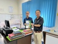 Mr.-Rohit-Rai-Sr.-Horticulturist-VNPL-with-Mr.-Chandan-Kumar-Technical-ICAR-IARI-RSS-Kalimpong-WB